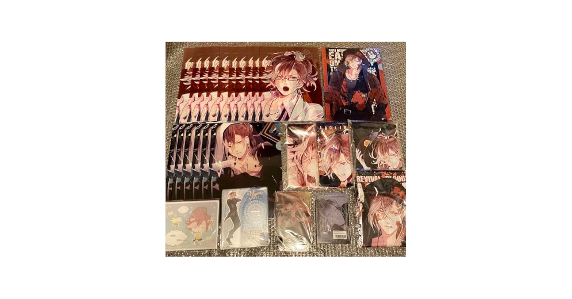 DIABOLIKLOVERS　ディアラバ　無神ユーマ　グッズセット DIABOLIK LOVERS」AMNIBUSにてグッズ4種の受注が開始